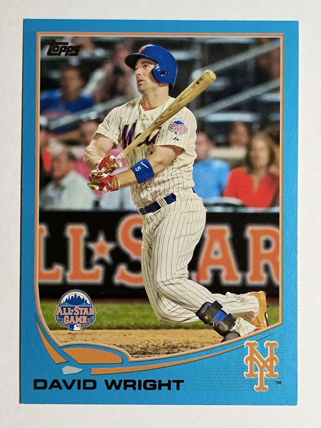 2013 Topps Update Wal-Mart Blue Border #US316 David Wright
