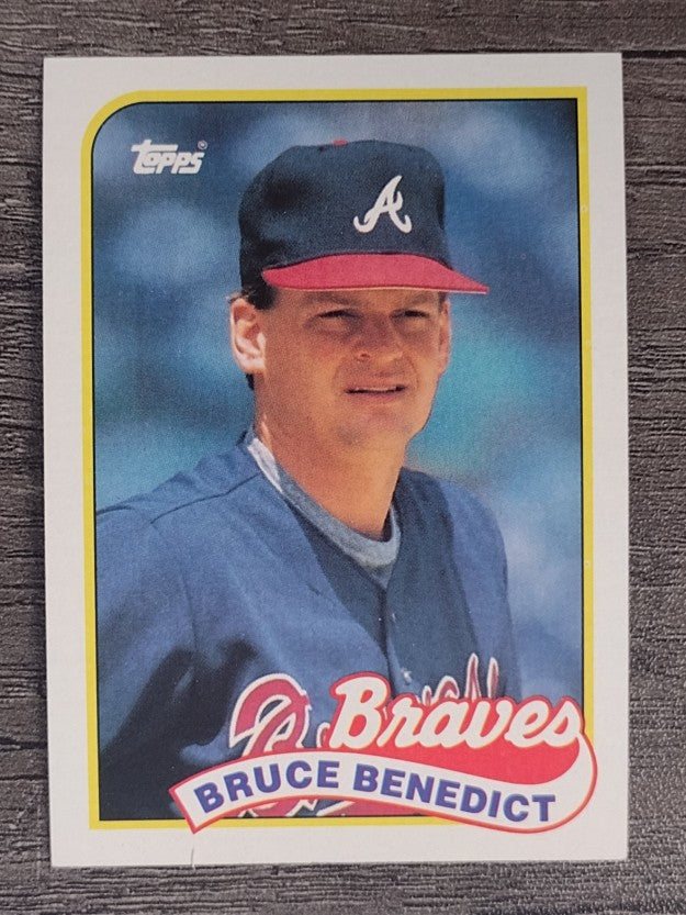 1989 Topps #778 Bruce Benedict
