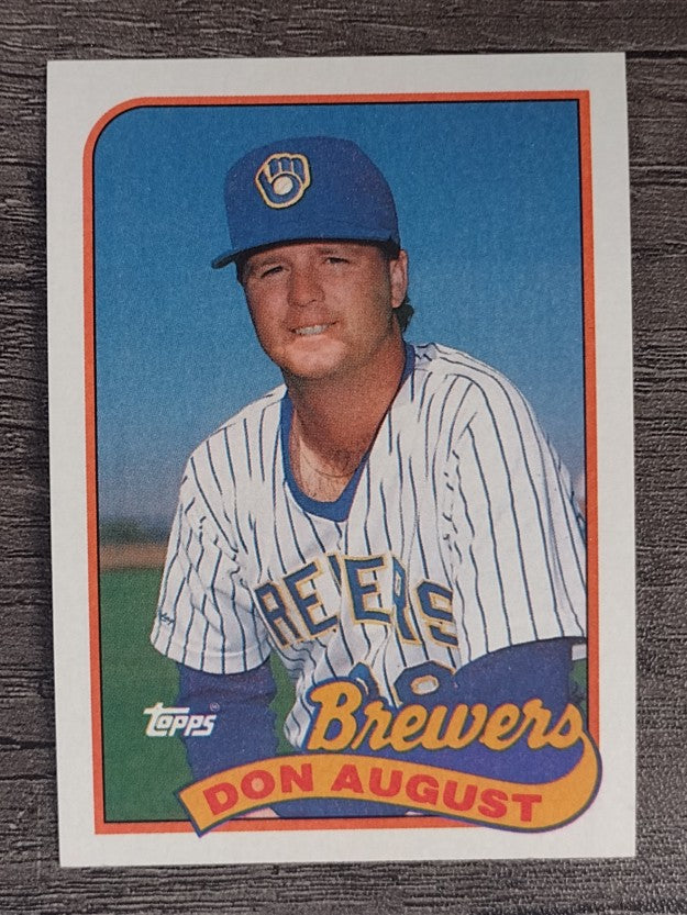 1989 Topps #696 Don August