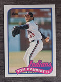 1989 Topps #599 Tom Candiotti