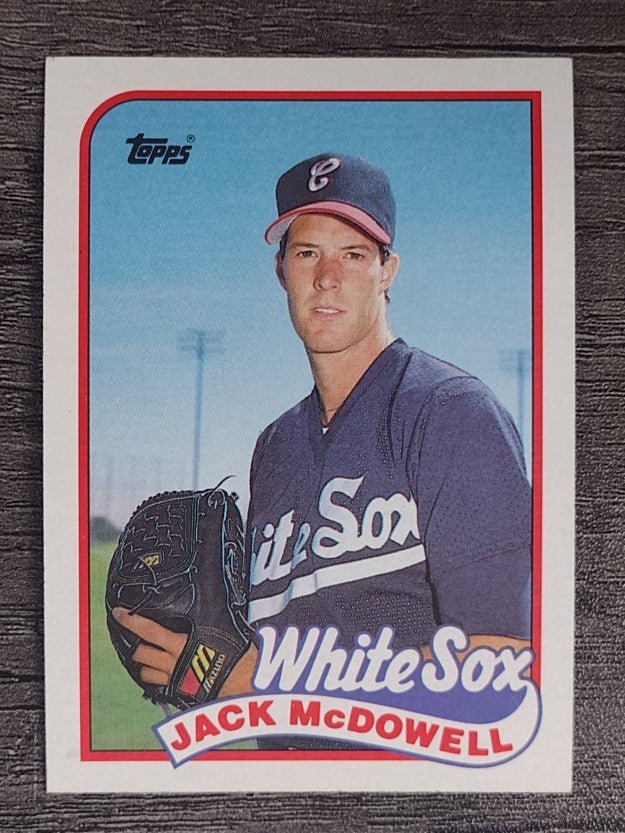 1989 Topps #486 Jack McDowell