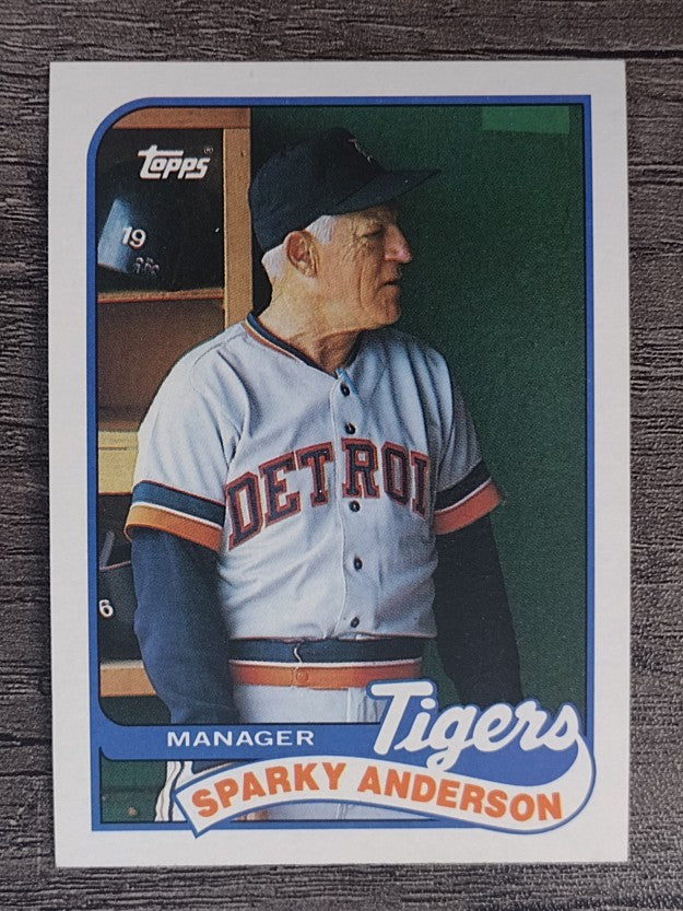 1989 Topps #193 Sparky Anderson MG