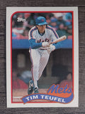 1989 Topps #9 Tim Teufel