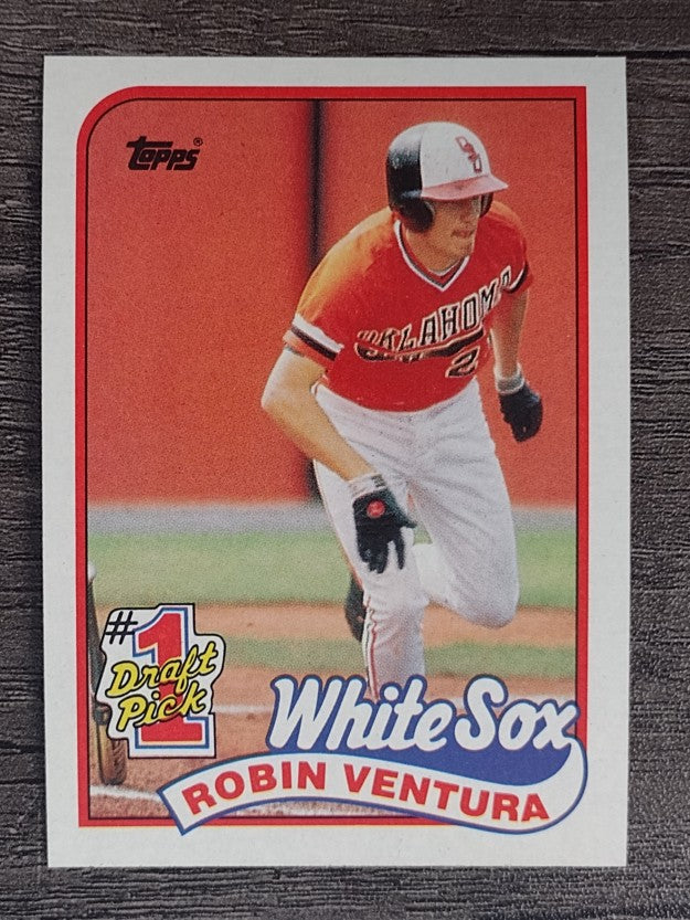 1989 Topps #764 Robin Ventura FDP RC