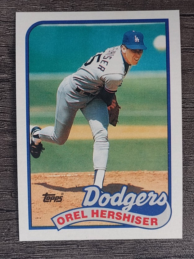 1989 Topps #550 Orel Hershiser