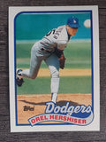 1989 Topps #550 Orel Hershiser