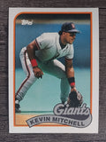 1989 Topps #189 Kevin Mitchell