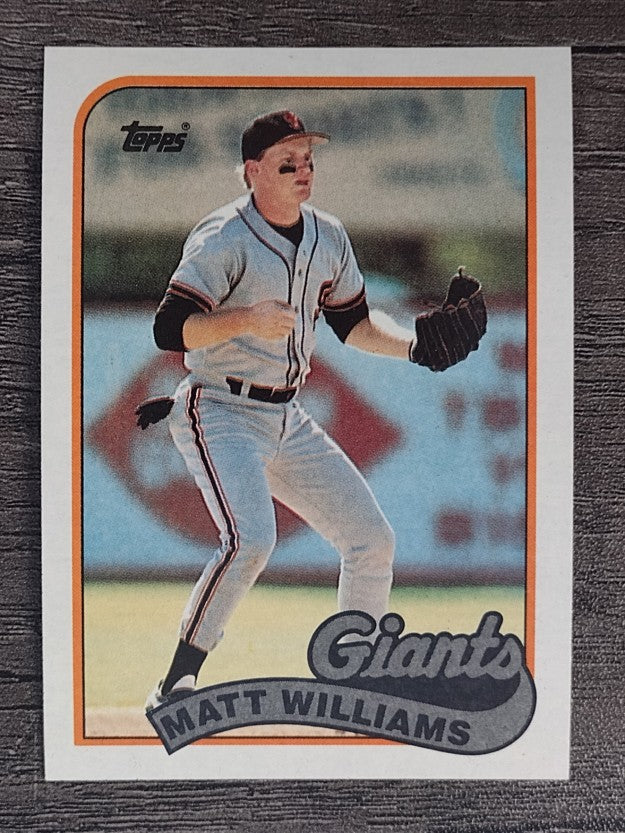 1989 Topps #628 Matt Williams