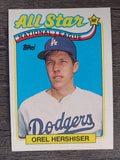 1989 Topps #394 Orel Hershiser AS
