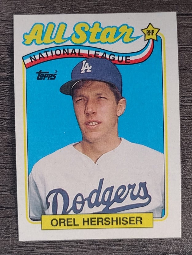 1989 Topps #394 Orel Hershiser AS