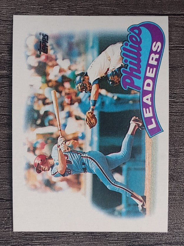 1989 Topps #489 Mike Schmidt TL
