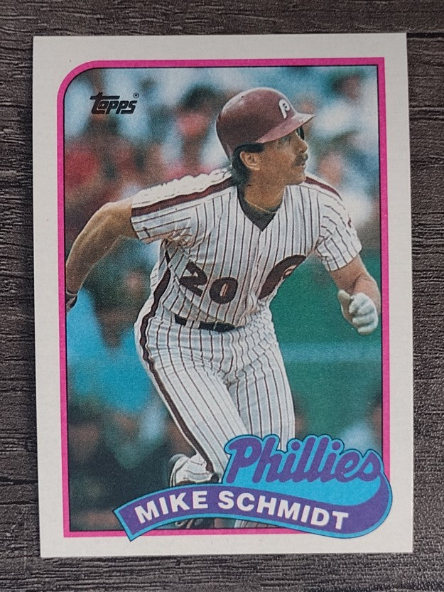 1989 Topps #100 Mike Schmidt
