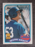 1989 Topps #465 Mark Grace
