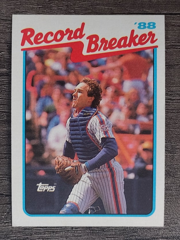 1989 Topps #3 Gary Carter RB