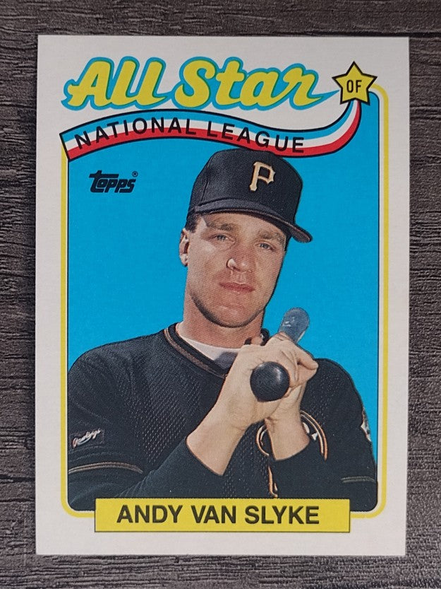 1989 Topps #392 Andy Van Slyke AS