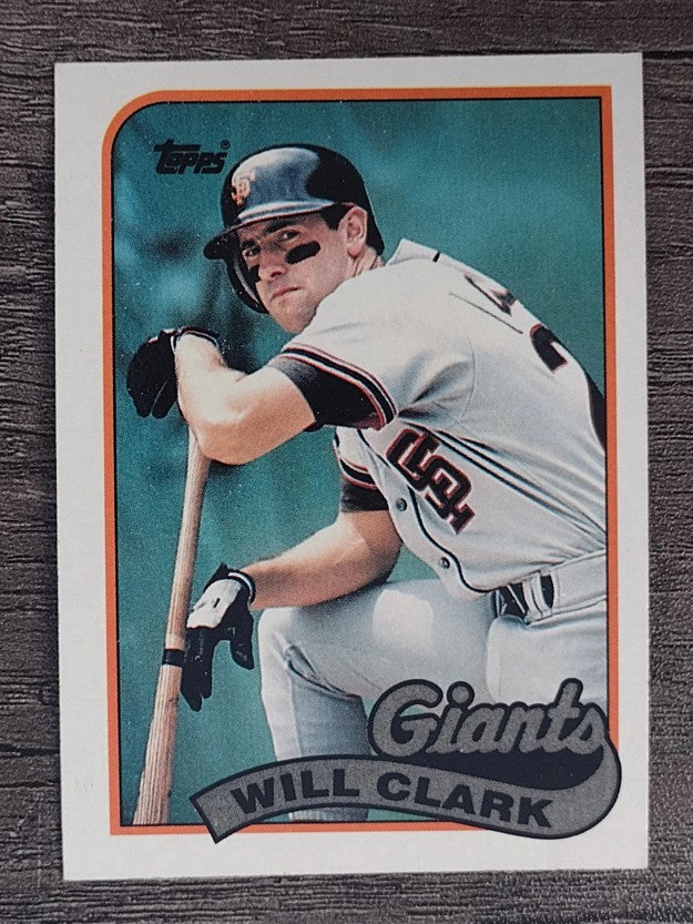 1989 Topps #660 Will Clark