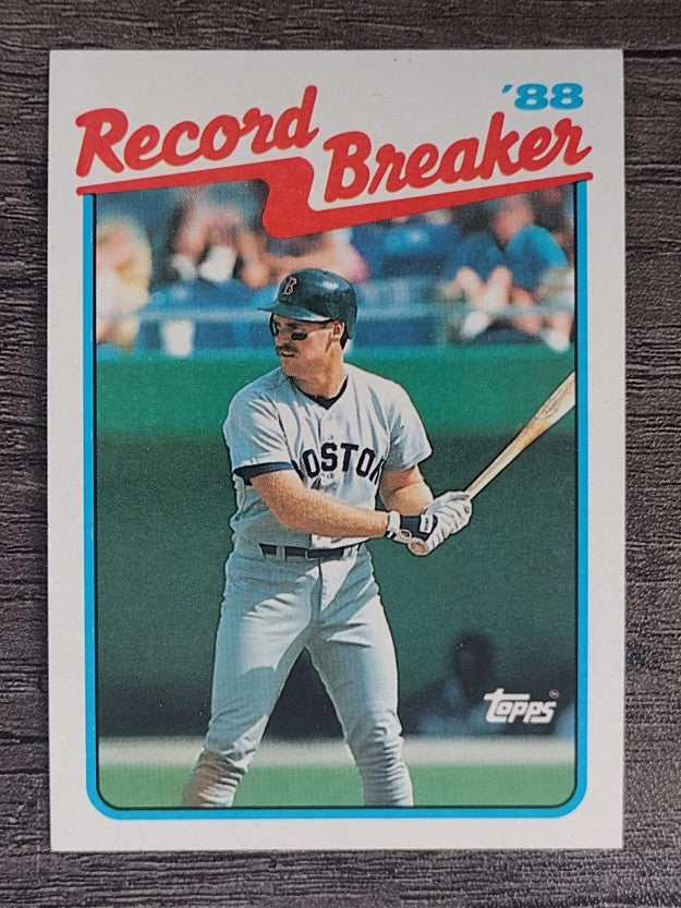 1989 Topps #2 Wade Boggs RB