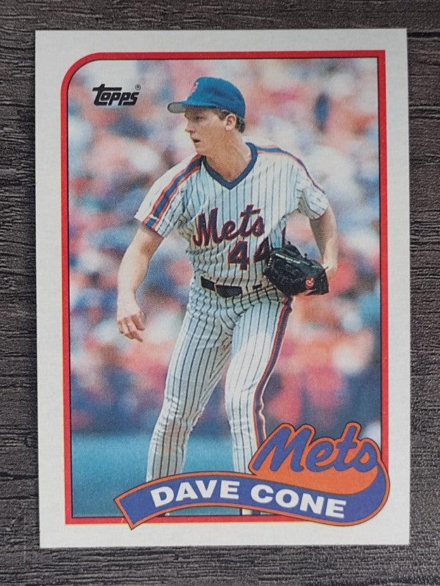 1989 Topps #710 David Cone