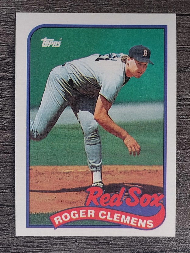 1989 Topps #450 Roger Clemens
