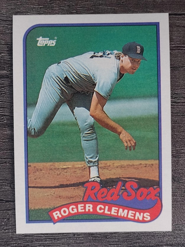 1989 Topps #450 Roger Clemens