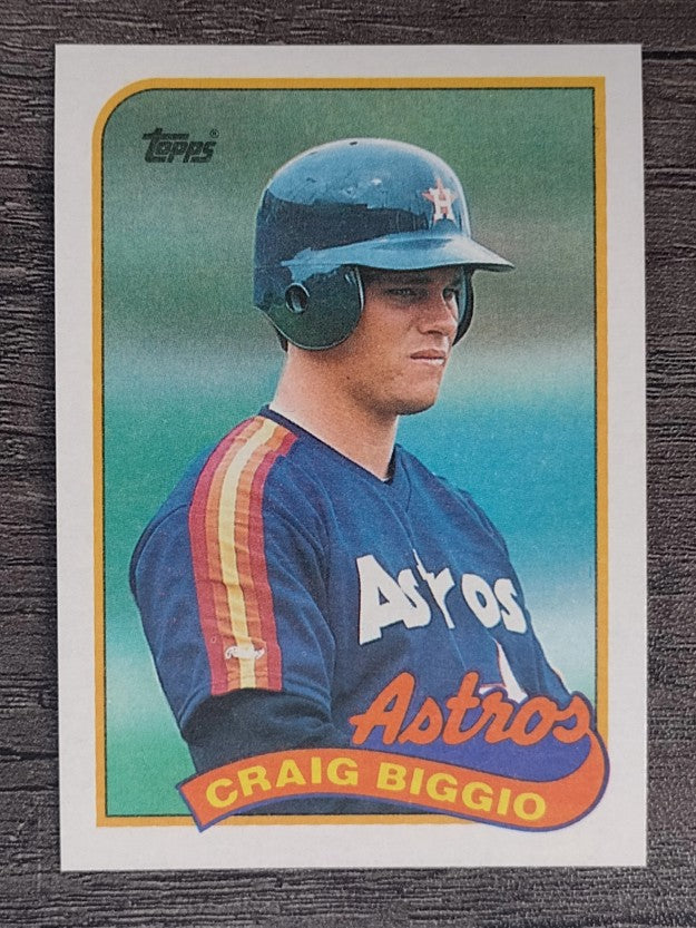 1989 Topps #49 Craig Biggio RC (NM)