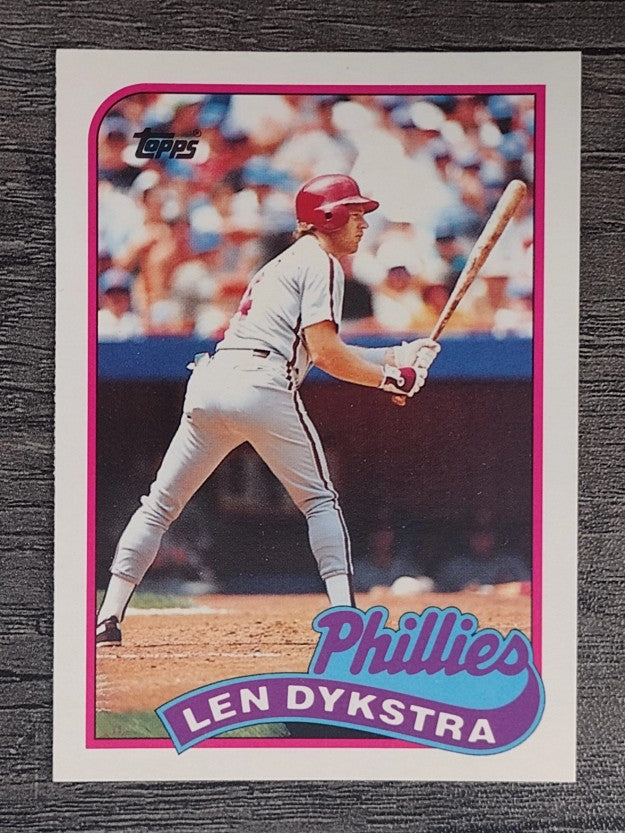 1989 Topps Traded #27T Len Dykstra