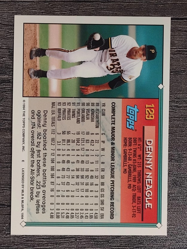 1994 Topps #129 Denny Neagle