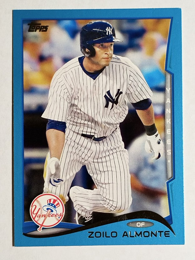 2014 Topps Wal-Mart Blue Border #260 Zoilo Almonte