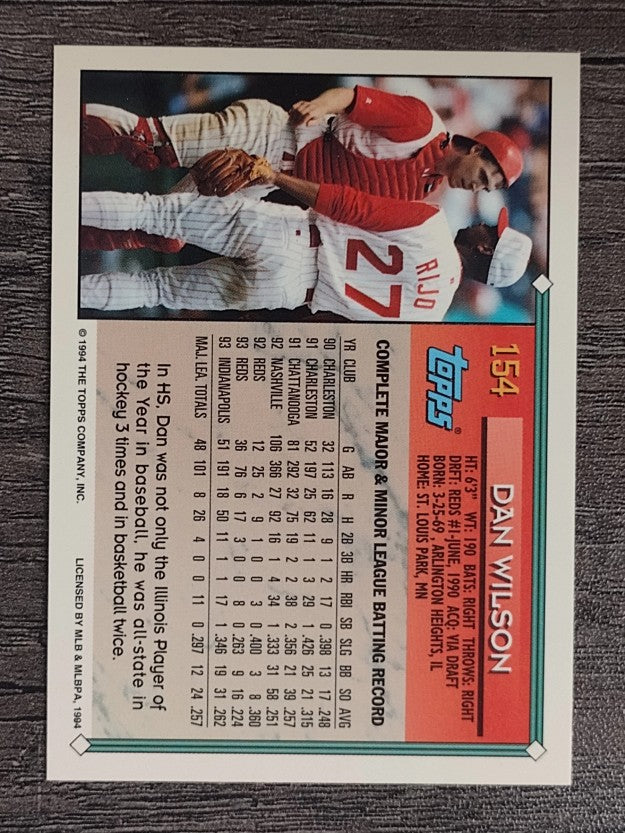 1994 Topps #154 Dan Wilson
