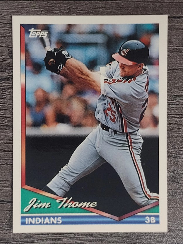 1994 Topps #612 Jim Thome