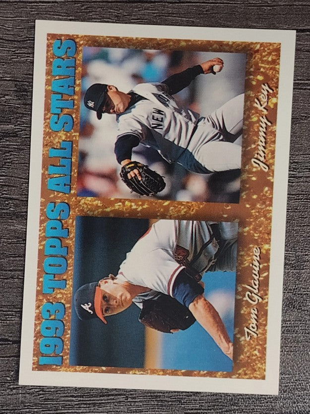 1994 Topps #393 Jimmy Key/Tom Glavine AS