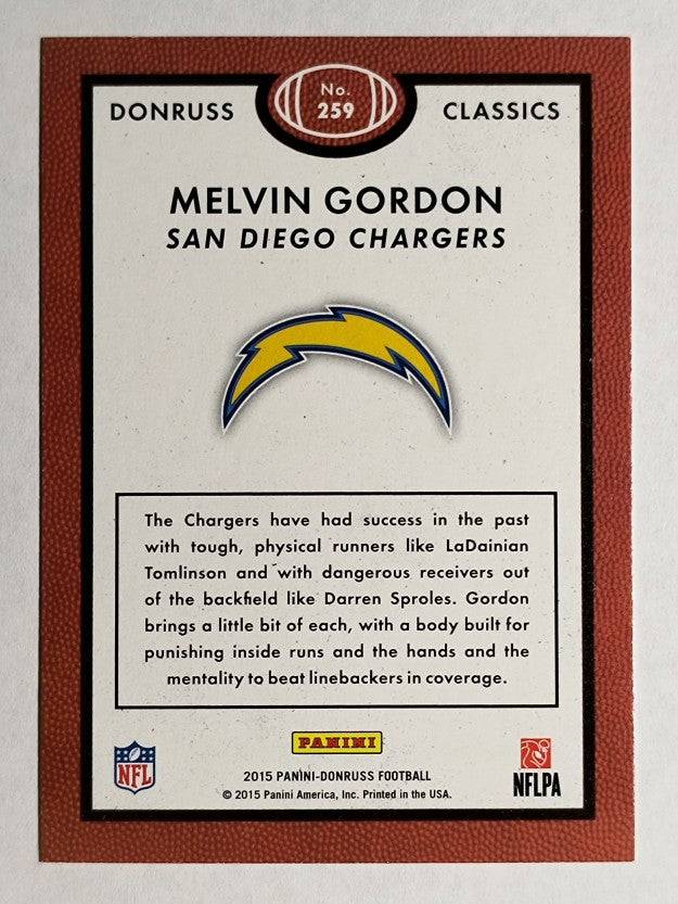 2015 Donruss #259 Melvin Gordon CLS