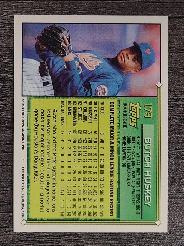 1994 Topps #179 Butch Huskey