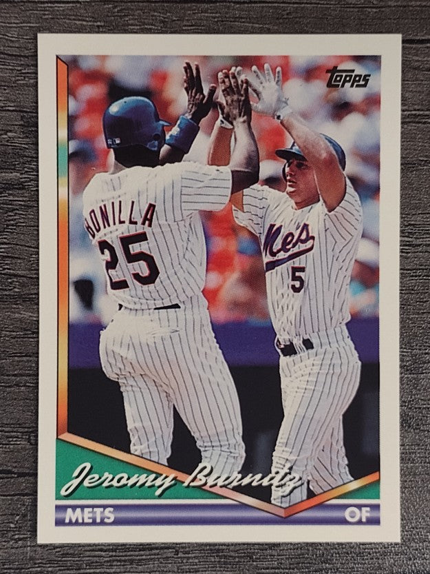 1994 Topps #122 Jeromy Burnitz