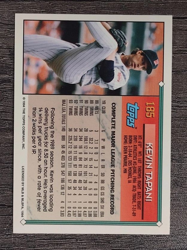 1994 Topps #185 Kevin Tapani
