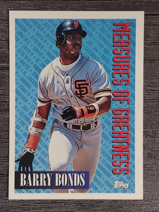 1994 Topps #605 Barry Bonds MOG