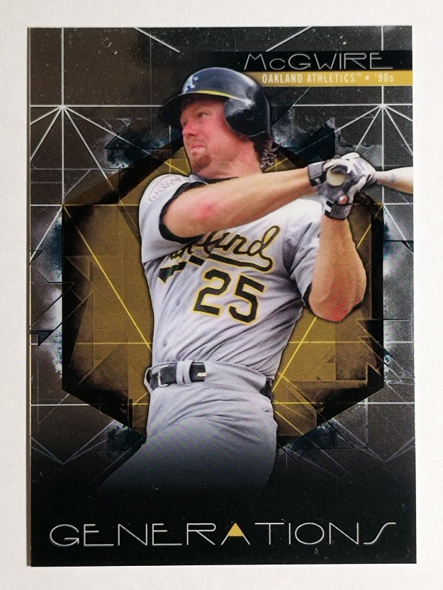 2015 Finest Generations #FG11 Mark McGwire