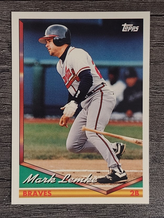 1994 Topps #23 Mark Lemke
