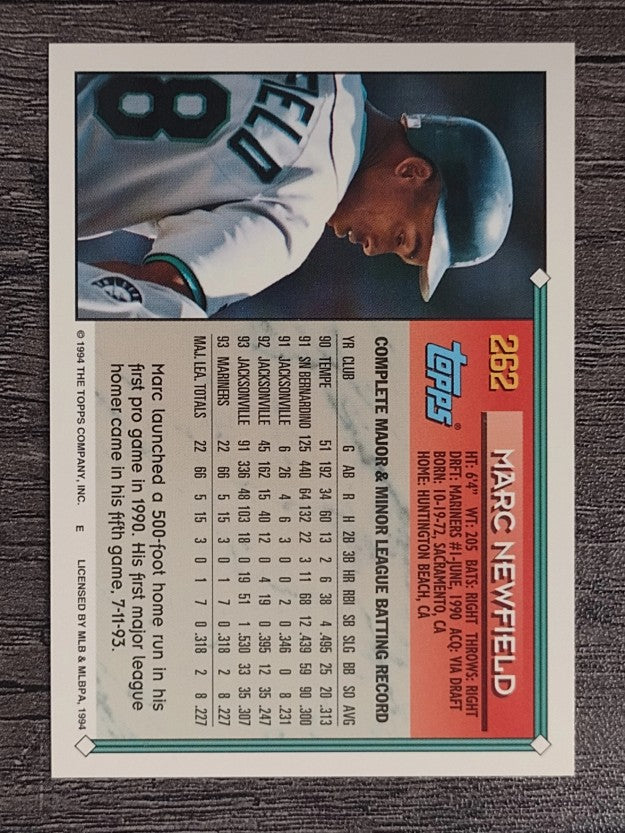 1994 Topps #262 Marc Newfield
