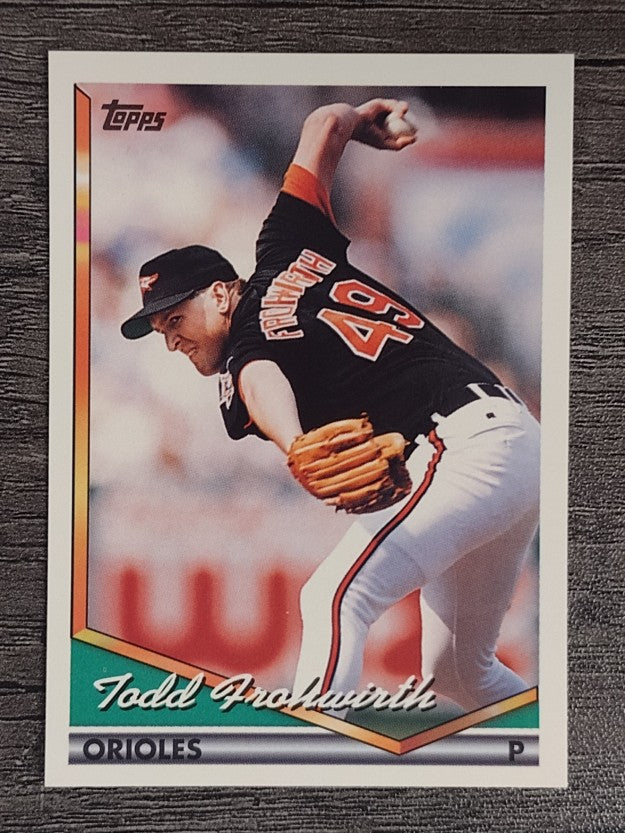 1994 Topps #242 Todd Frohwirth