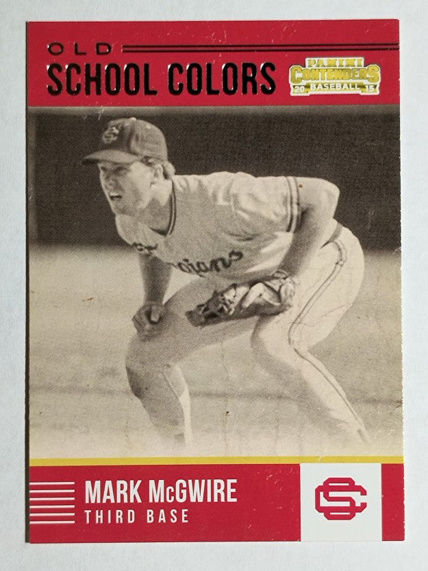 2015 Panini Contenders Old School Colors #43 Mark McGwire