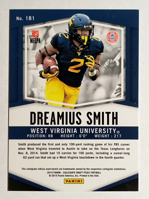 2015 Panini Prizm Draft Picks #181 Dreamius Smith RC
