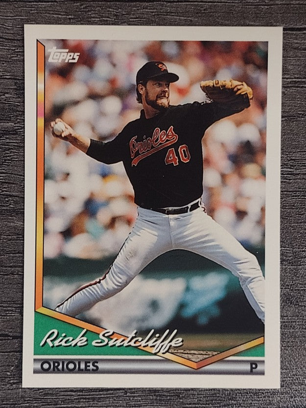 1994 Topps #91 Rick Sutcliffe