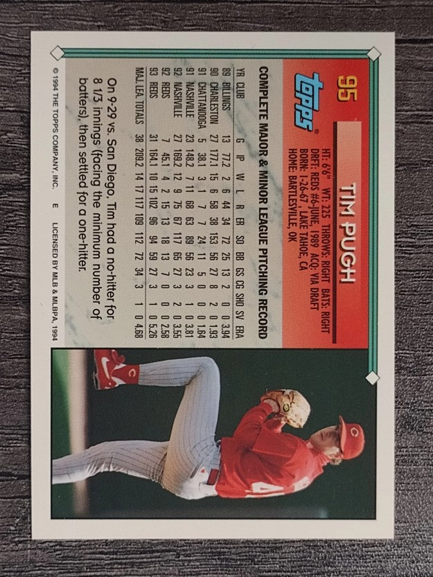 1994 Topps #95 Tim Pugh