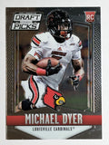 2015 Panini Prizm Draft Picks #225 Michael Dyer RC