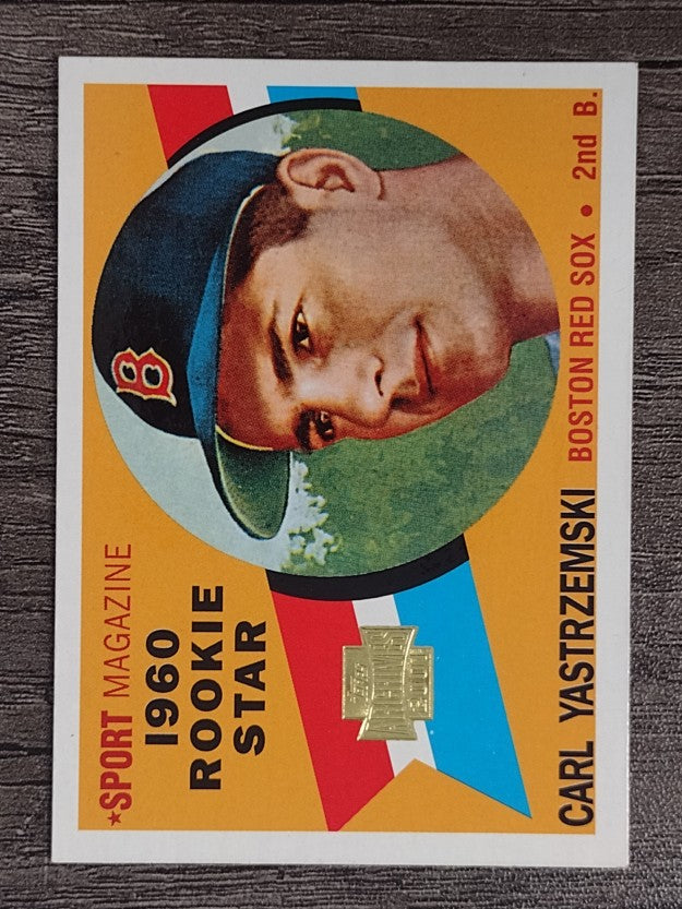 2001 Topps Archives #36 Carl Yastrzemski 60