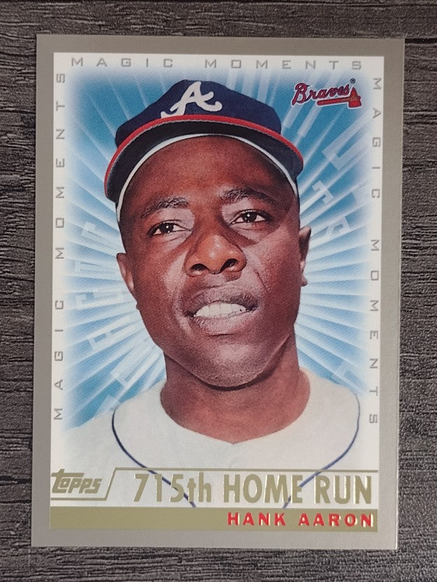 2000 Topps #237D Hank Aaron MM 715th HR