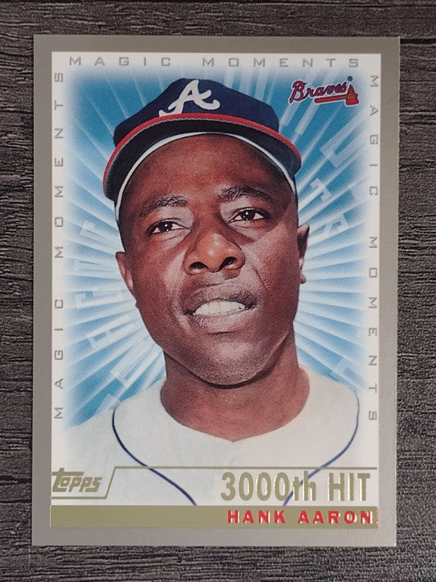2000 Topps #237C Hank Aaron MM 3000th Hit
