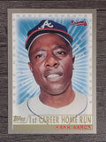 2000 Topps #237A Hank Aaron MM 1st Career HR