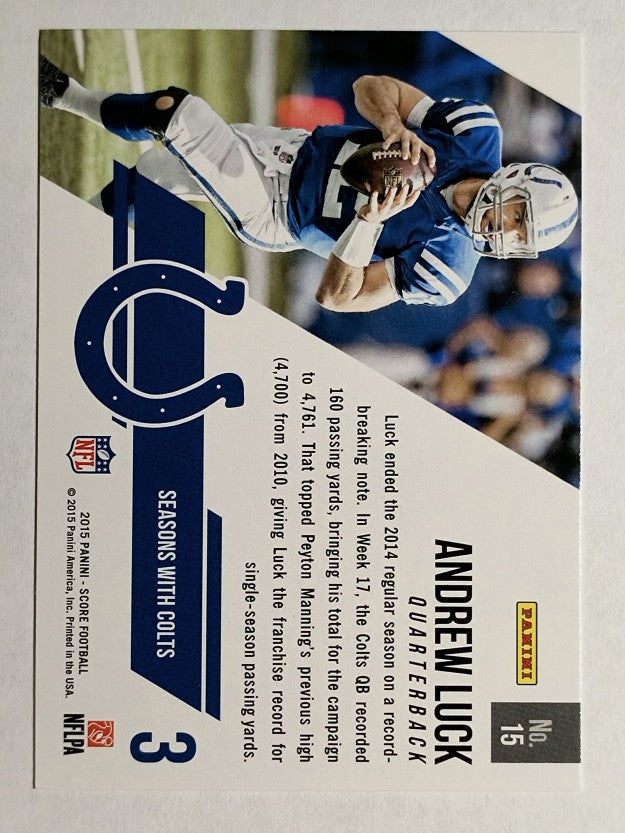 2015 Score Franchise #15 Andrew Luck